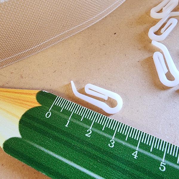 ギャザーフック カーテンフック ホスピタルテープ 出窓 ギャザー