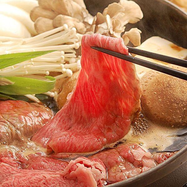 プレミアムギフト 近江牛肉 至極上すき焼き・しゃぶしゃぶ(約4〜5人前) ロース_1