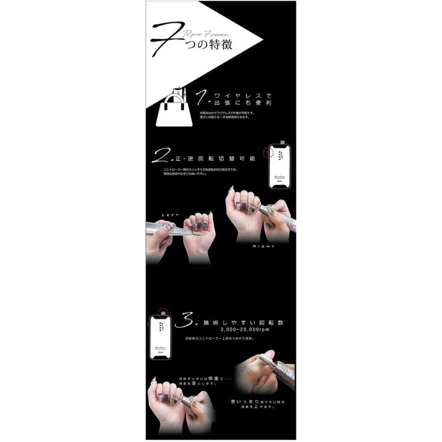 超大特価 Rooro ローロ Rooro 電動ポータブルネイルマシン Roro7seven ロロセブン Ro Roro7 W70 H135 D2 激安単価で Www Evergreenweb De