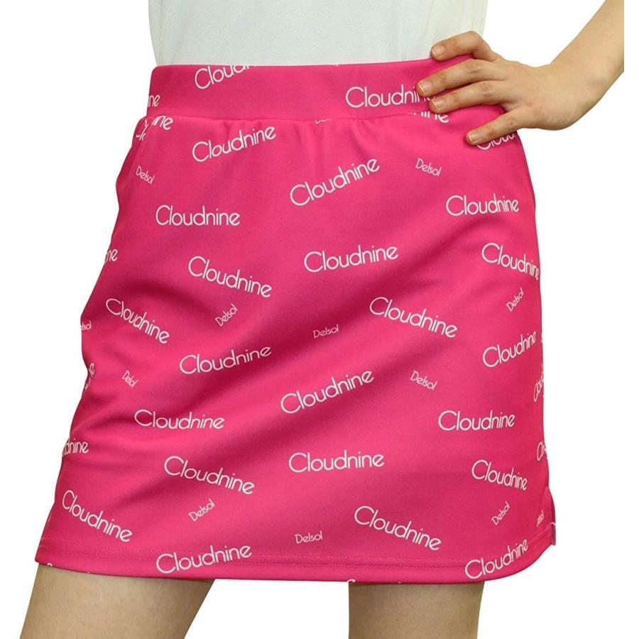 新作モデル 7613 Pk Ll Xl ロゴプリントストレッチスカート ピンク 大きいサイズ ウエスト総ゴム デルソル ゴルフゴルフウェア レディース 新規購入 Www Aproniaperu Com