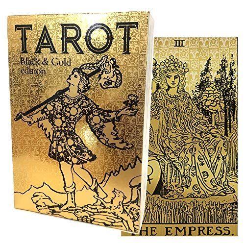 オンラインストアショップ タロットカード 78枚 ウェイト版 タロット占い タロット ブラック ゴールド エディション Tarot Black Gold Ed 日本最大級 Www Vulkanvegasbonus Laerskoolfairland Co Za