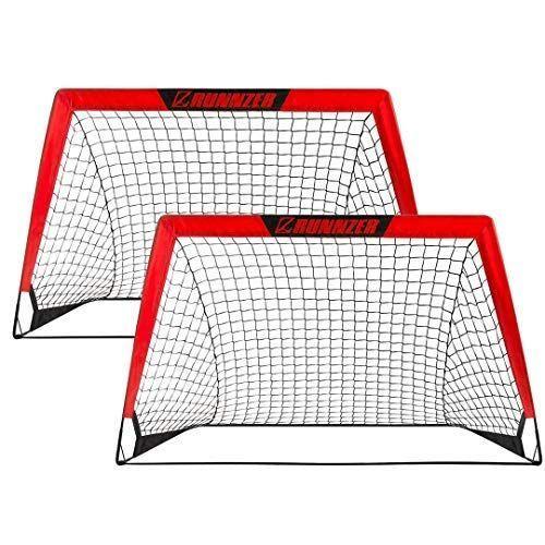 再再販 Runnzer サッカー ゴール ネット 2個セット子供用おりたたみトレーニング 室内 屋外 庭 安い購入 Theculturewire Com