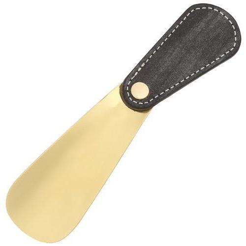 お気に入り 吉田三郎商店別注 ソリッドブラス13 ブライドル 本真鍮靴べら ブライドルレザーの持ち手 M モゥブレィ メンズ Free ブラック 靴磨き シューケア用品 Meorboston Org