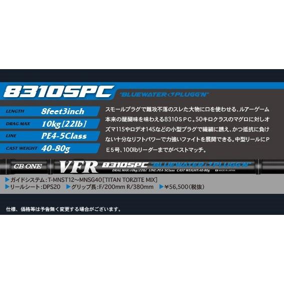 σσCB ONE VFR 8310SPC ブルーウォーター プラッギン σσ CB ONE VFR 8310SPC ブルーウォーター プラッギン やや傷や