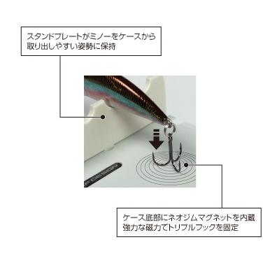 C＆F DESIGN ミノーケース CFL-1607MGM Sサイズ : 松本釣具店