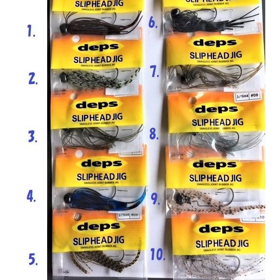（クリックポスト発送可）デプス スリップヘッドジグ 3/16oz / deps SLIP HEAD JIG dpsshj松本釣具店