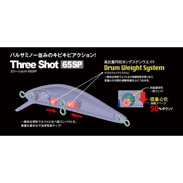 フィッシュアロー スリーショット 65SP / Fish Arrow Three Shot