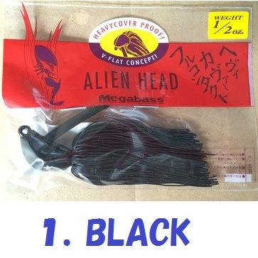 Megabass（メガバス） エイリアンヘッド 1/2oz. Megabass ALIEN HEAD