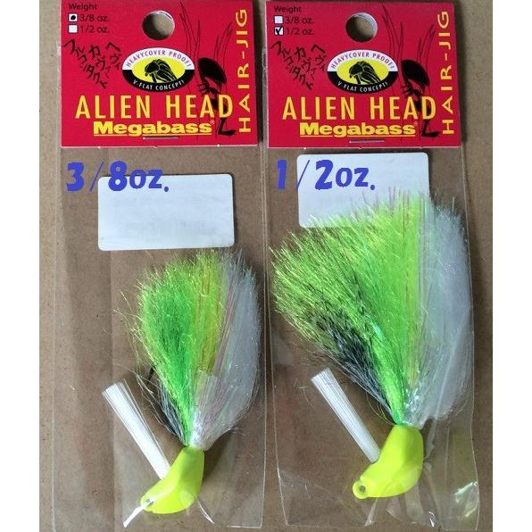 Megabass（メガバス） エイリアンヘッド ヘアージグ : 松本釣具店Yahoo