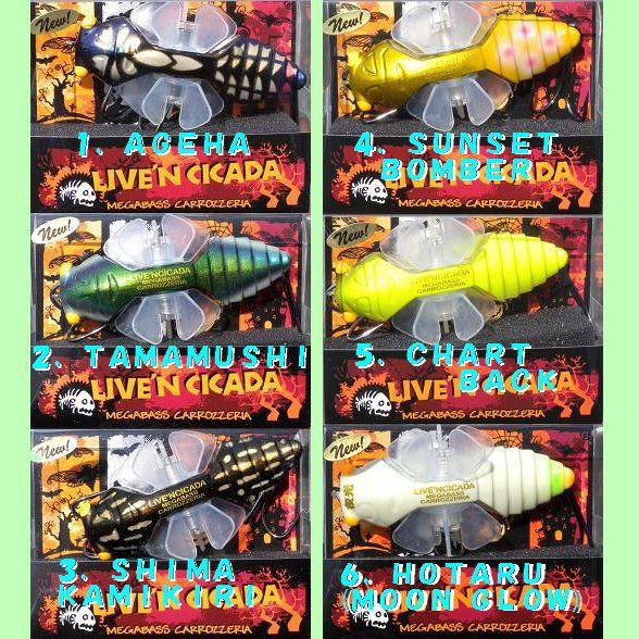 Megabass LIVE'N CICADA メガバス リブンシケーダ