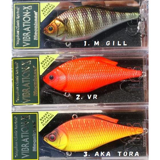 メガバス バイブレーションX ブラスアピールフローティング（Megabass