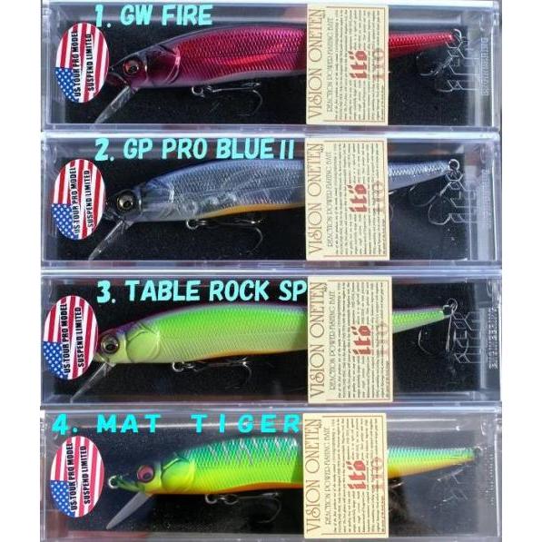 メガバス ビジョン ワンテン USツアーモデル VISION ONETEN : 松本