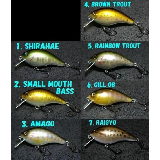 メガバス Zクランクジュニア レッドラベル リアルカラー メガバス Zクランクジュニア レッドラベル リアルカラー