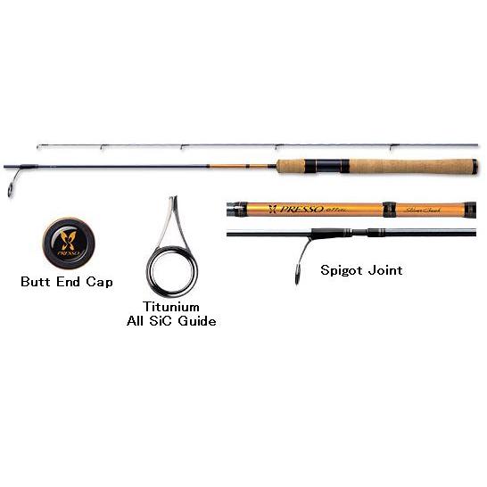 PRESSO611ul 　ダイワプレッソ　トラウトロッド Amazon.co.jp: ダイワ(DAIWA) トラウトロッド PRESSO(プレッソ