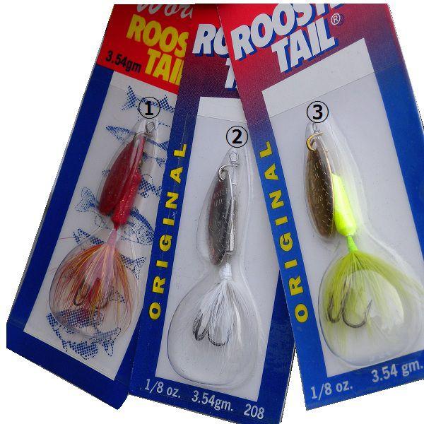 ロースターテール スピナー 1／8 oz． 3.54g : 松本釣具店Yahoo!店