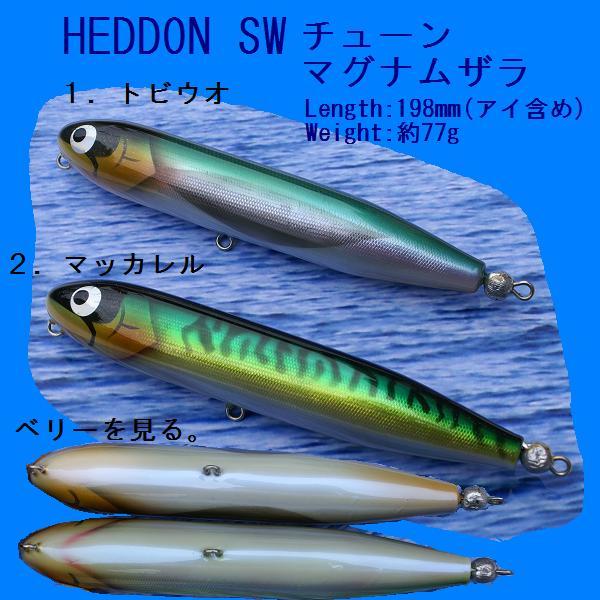 HEDDON ヘドン SWチューン マグナムザラ : 松本釣具店Yahoo!店 - 通販