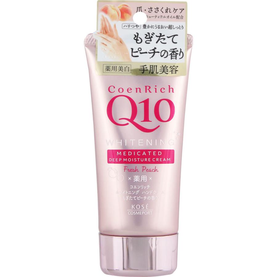 KOSEコスメポート コエンリッチ 薬用ホワイトニング ハンドクリーム もぎたてピーチ 80g (医薬部外品) :4971710394481:マツモトキヨシ Yahoo!店 - 通販 - Yahoo!ショッピング KOSEコスメポート コエンリッチ 薬用ホワイトニング ハンドクリーム もぎたてピーチ 80g (医薬部外品) :4971710394481:マツモトキヨシ Yahoo!店 - 通販 - Yahoo!ショッピング