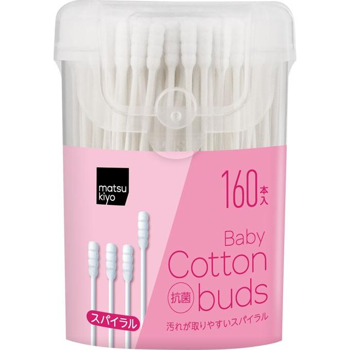 オンラインショップ Matsukiyo ベビー綿棒 スパイラル １６０本