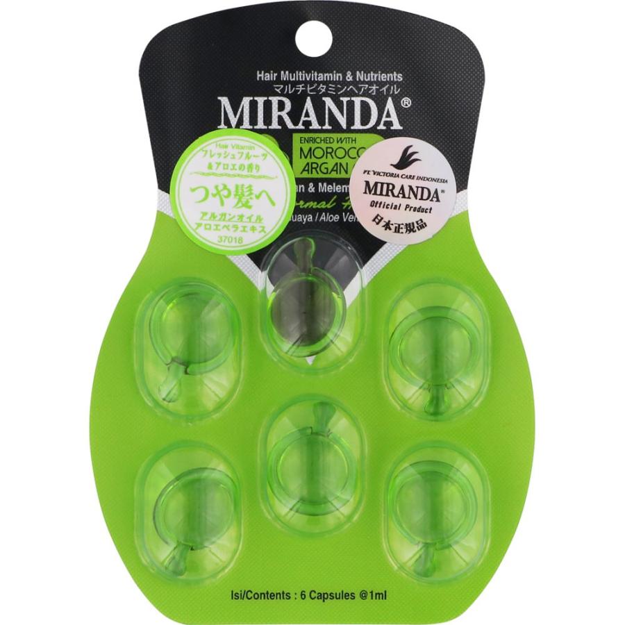 ミランダ モイスチャーヘアオイル ６ｍｌ マツモトキヨシ Yahoo 店 通販 Yahoo ショッピング