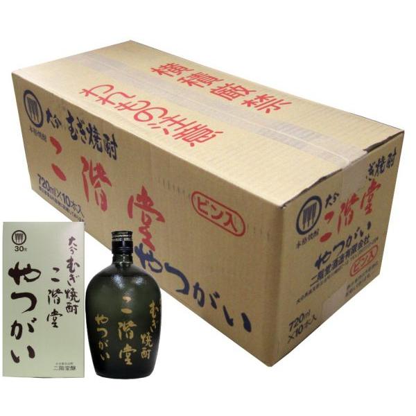 【吉四六 姉妹品】二階堂 やつがい　ビン入　720MＬ　1ケース（10本入） 吉四六 姉妹品】二階堂 やつがい ビン入 720ML 1ケース（10本入）