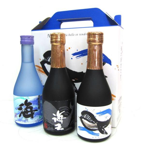 大海酒造 大海一座セット 300ml×3本（1セット） : 酒商松本屋 - 通販