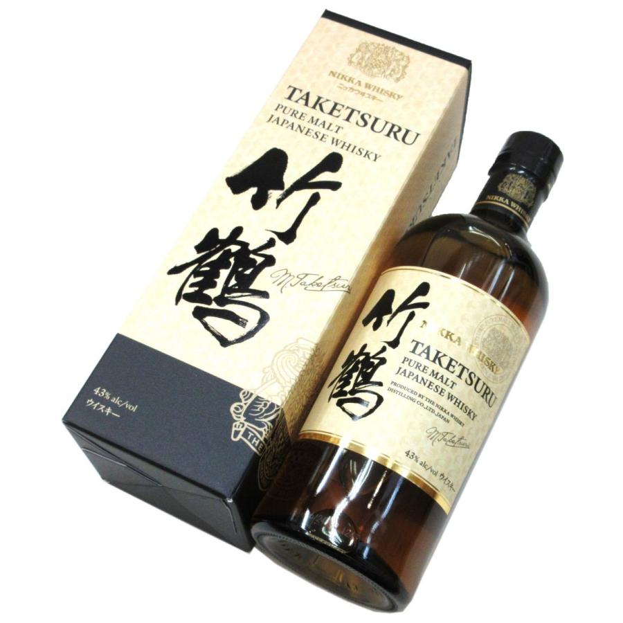 ニッカウヰスキー（NIKKA WHISKY） 竹鶴ピュアモルト（専用化粧箱入り