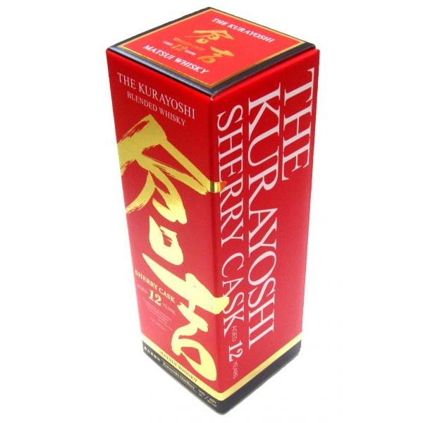 倉吉 シェリーカスク 12年（専用化粧箱入り） : 酒商松本屋 - 通販