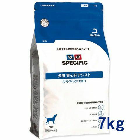 SPECIFIC 犬用腎臓病療法食 CKD 7kg スペシフィック 犬用 腎心肝アシスト 【CKD】 7kg : 松波動物
