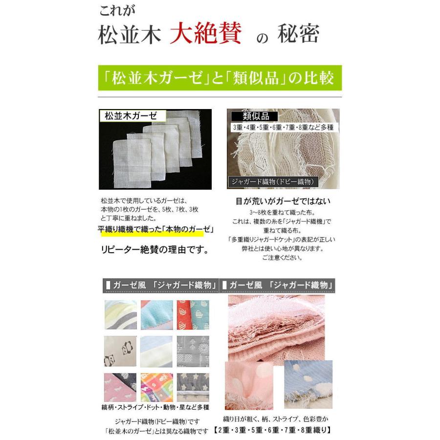 お値下げ⭐︎松並木コットン 5重ガーゼケット　２枚 松並木 ガーゼケット ダブル 190×210cm 無添加ヌーディコットン5