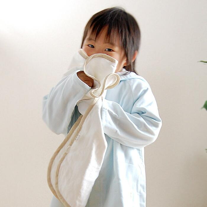 スタイ・よだれかけ H113 松並木 5重 よだれかけ ビブ スタイ 肩ひも ガード付き 吸水速乾