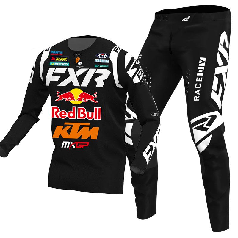 モトクロスジャージ 上下セット 長袖 バイク用 オフロード