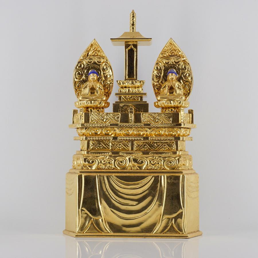中七 三宝尊 1.2寸 高30.0×巾20.0×奥6.4cm