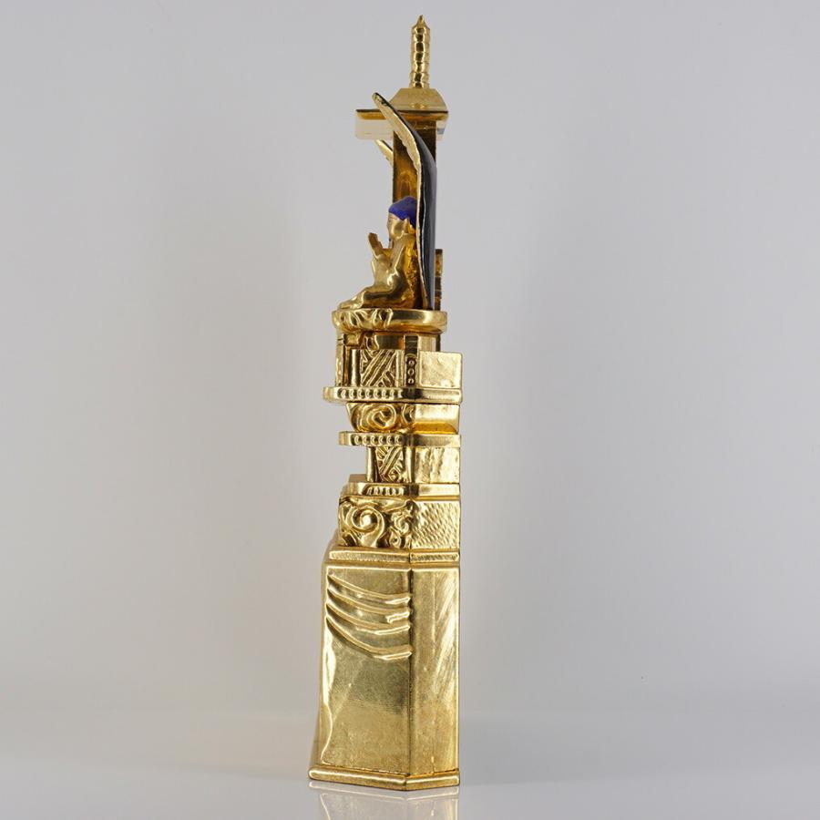 中七 三宝尊 1.2寸 高30.0×巾20.0×奥6.4cm