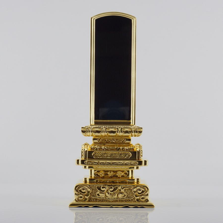 純三方金櫛五重座 7寸 総高32.9cm幅12.8cm奥6.6cm