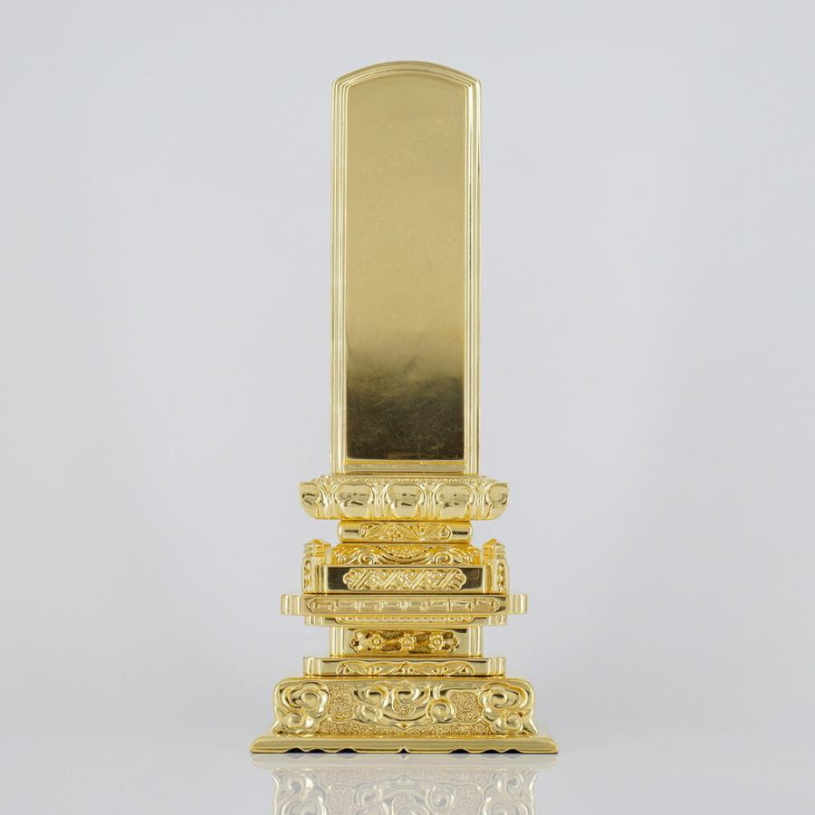 純総金櫛五重座 3寸 総高16.0cm幅7.3cm奥4.3cm