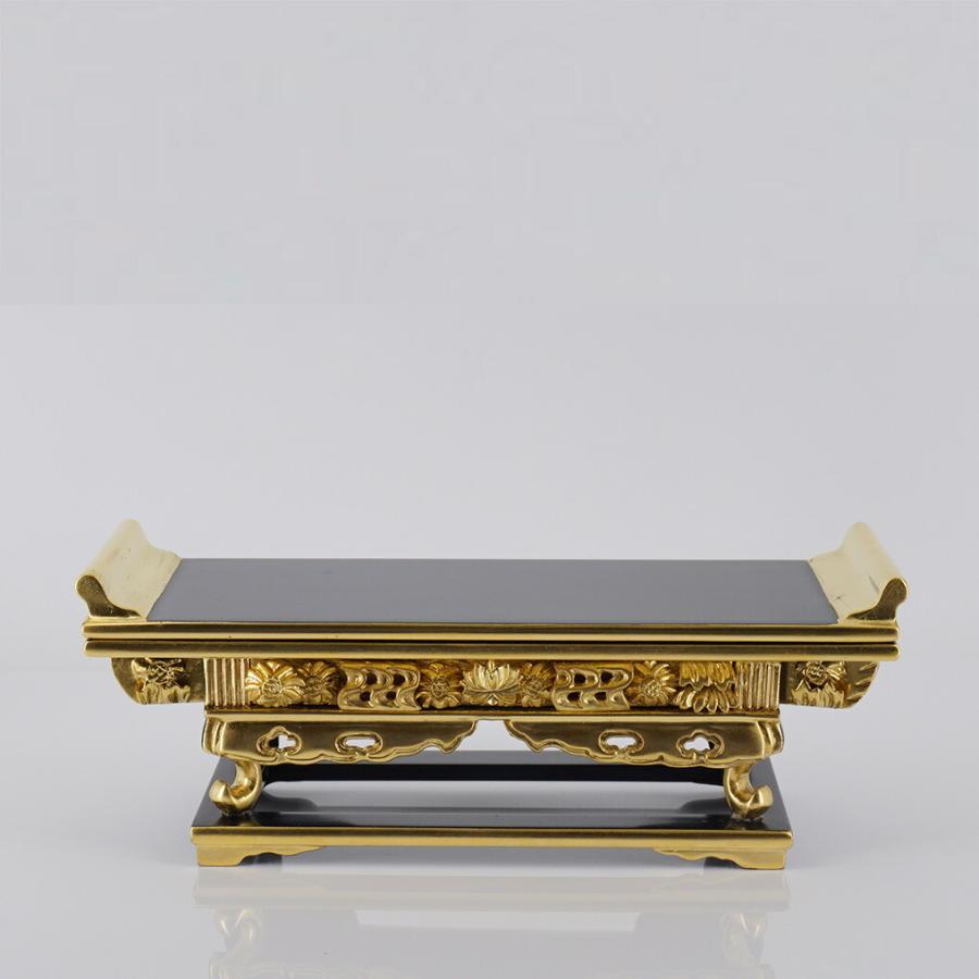 純金上前彫前卓 東 8寸 高7.8総巾24.3奥8.6cm : 仏壇・仏具の窓口