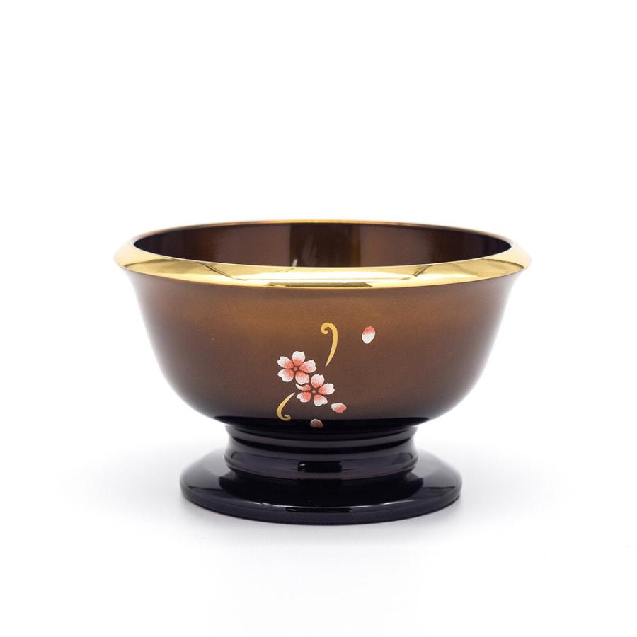 フルール 6具足 琥珀ぼかし 3.5寸 花高10.5cm 幅6.4cm 仏具セット 