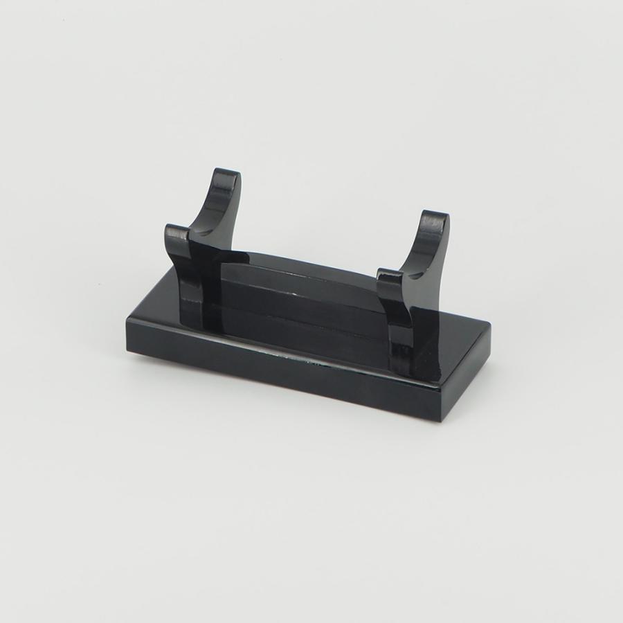 木製りん棒台(黒） 7寸 全長22.0総巾6.8cm : 仏壇・仏具の窓口 - 通販