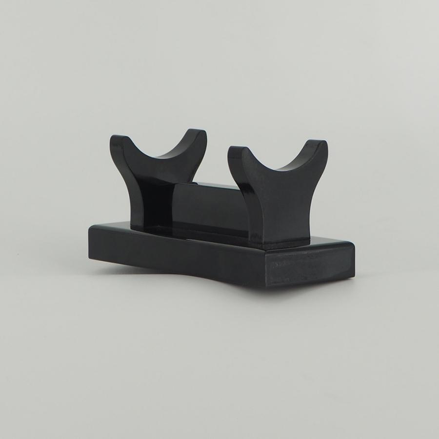 木製りん棒台(黒） 7寸 全長22.0総巾6.8cm : 仏壇・仏具の窓口 - 通販