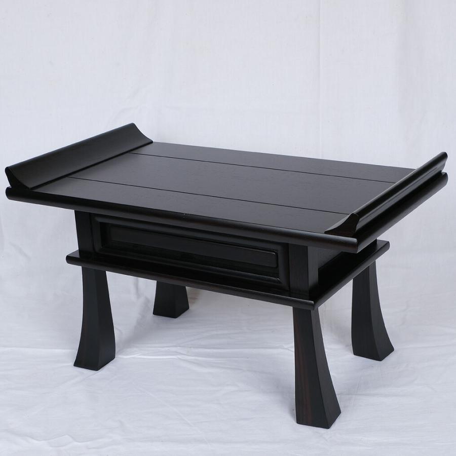 黒檀　御経机　16号 楽天市場】経机【経机 黒檀杢 オープン ZZ】14号 16号 18号 20号