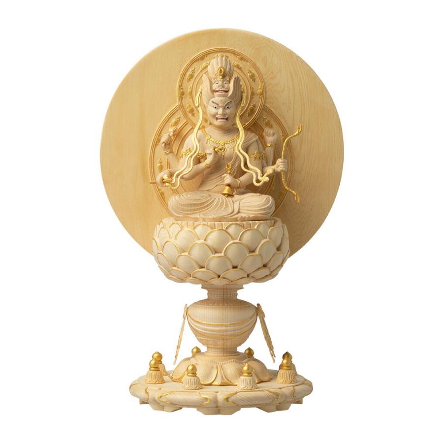 RIYAK　愛染明王 GRANDE 高30×幅20×奥14.5cm - 仏像