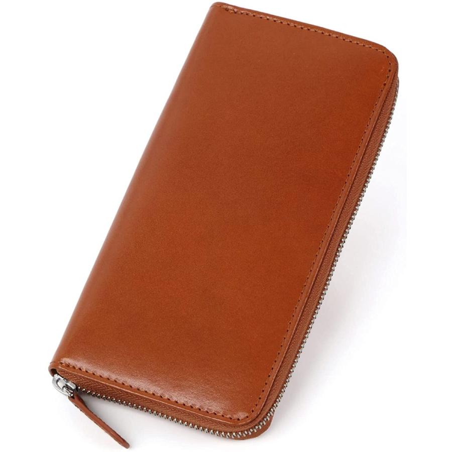 送料無料 国産 Mura 長財布 イタリアンレザー フルグレインレザー ラウンドファスナー メンズ 財布 本革 スキミング防止 イタリアン キャメル クリアランス最激安 Www Superavila Com