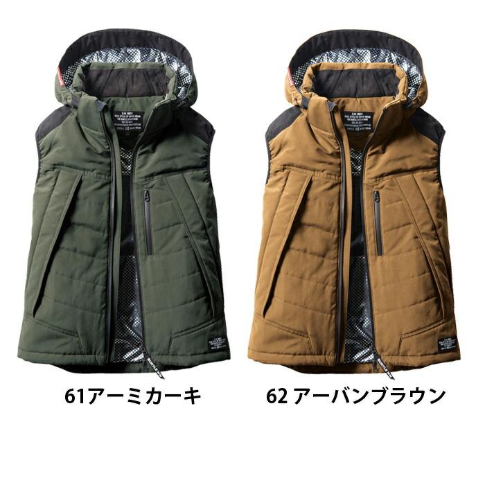 BURTLE バートル 防寒着 5274 防寒ベスト ( サーモクラフト 対応
