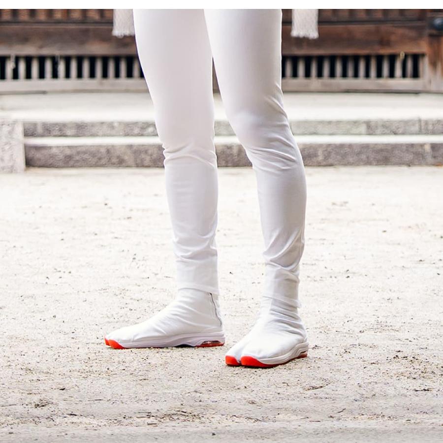 地下足袋 [AJ5-6] エアージョグV 白 黒 藍 6枚こはぜ 22.5〜32.0