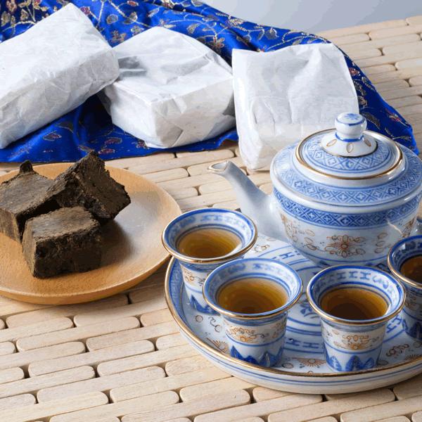 中国茶　健康茶　発酵茶　ギフト　雲水瀟湘480ｇ（高級４種類黒茶の詰め合わせ）母の日　敬老の日　2012年製造　年末年始_2