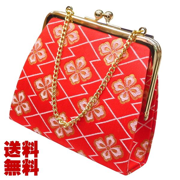 新品未使用品　　七五三女の子バッグ 七五三 女の子 バッグ【花菱・朱赤】 : 祭屋 そなみ呉服店 - 通販