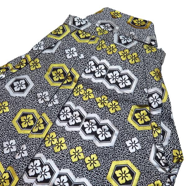 七五三男の子5歳 袴単品 ♪亀甲模様 金ゴールド 9RG26 七五三 男の子袴セット 小物 角帯 懐剣 お守り 4点セット 3歳 5歳 7歳