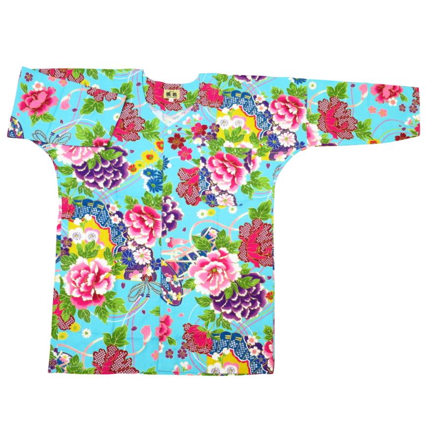 金彩牡丹と桜(水色・ターコイズブルー)巾広サイズ(3L) 大人鯉口シャツ単品 男女兼用 義若オリジナル :okoi-037-5:祭屋 そなみ呉服店 - 通販 - Yahoo!ショッピング 金彩牡丹と桜(水色・ターコイズブルー)巾広サイズ(3L) 大人鯉口シャツ単品 男女兼用 義若オリジナル :okoi-037-5:祭屋 そなみ呉服店 - 通販 - Yahoo!ショッピング