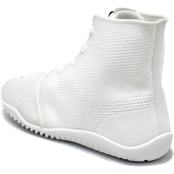 スポーツジョグ２（白）地下足袋スニーカー（靴ひもタイプ） :sair-002 