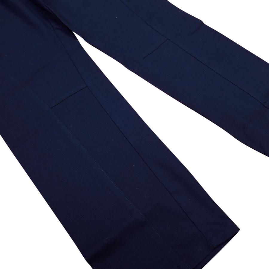股引き型ズボン ストレッチ 義若のストレッチ股引き型ズボン（紺）巾広